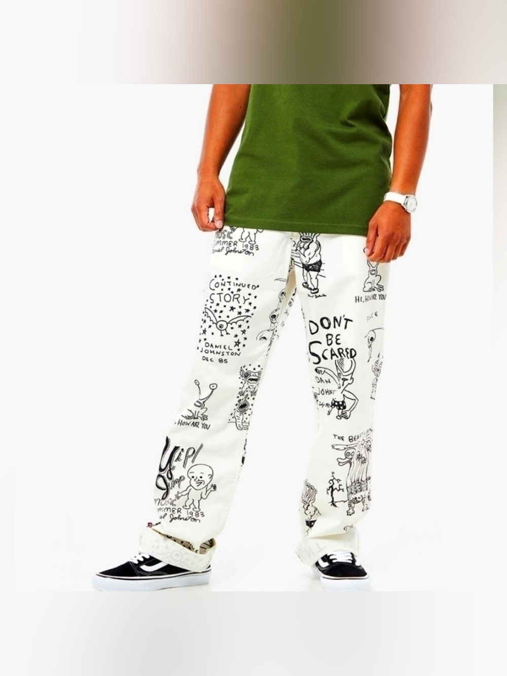 Men’s  Vans X Daniel Johnston Loose Fit Chinos